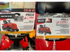 Ride On Mower 98M-SD Club