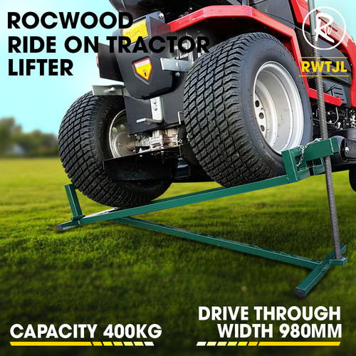 Ride lawn mower lift - lawn,