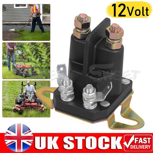 Lawn mower starter solenoid - mower, 12