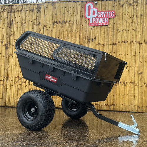 Crytec 500kg tipping trailer - tipping,